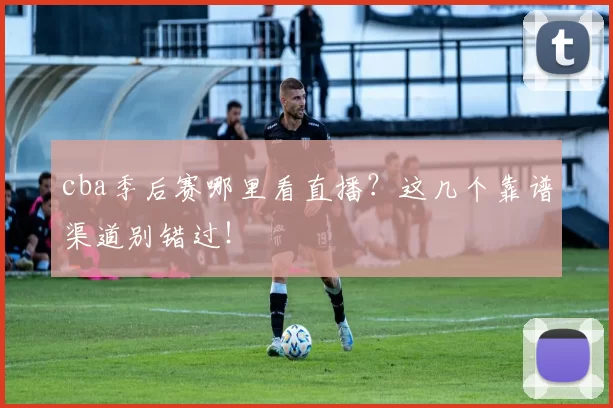 cba季后赛哪里看直播？这几个靠谱渠道别错过！